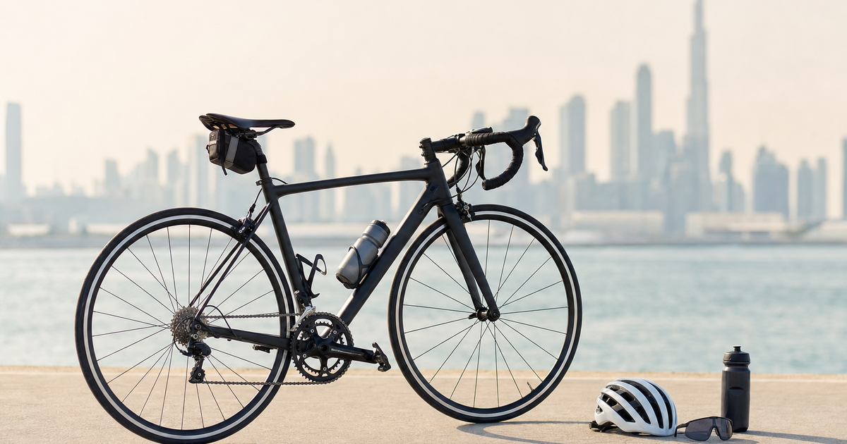 Cycling Accessories Dubai: 7 Essential Legal & Performance Gear Categories