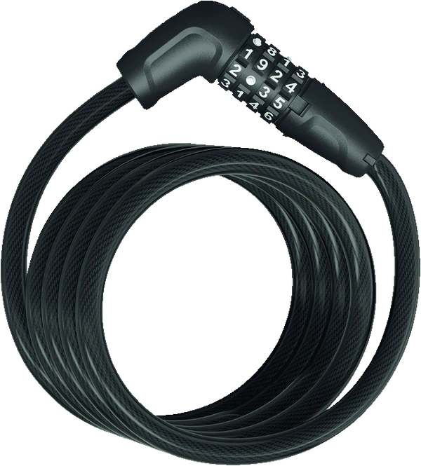 Abus Coil Cable Numero 5510C/180/10 Combination Lock SCLL