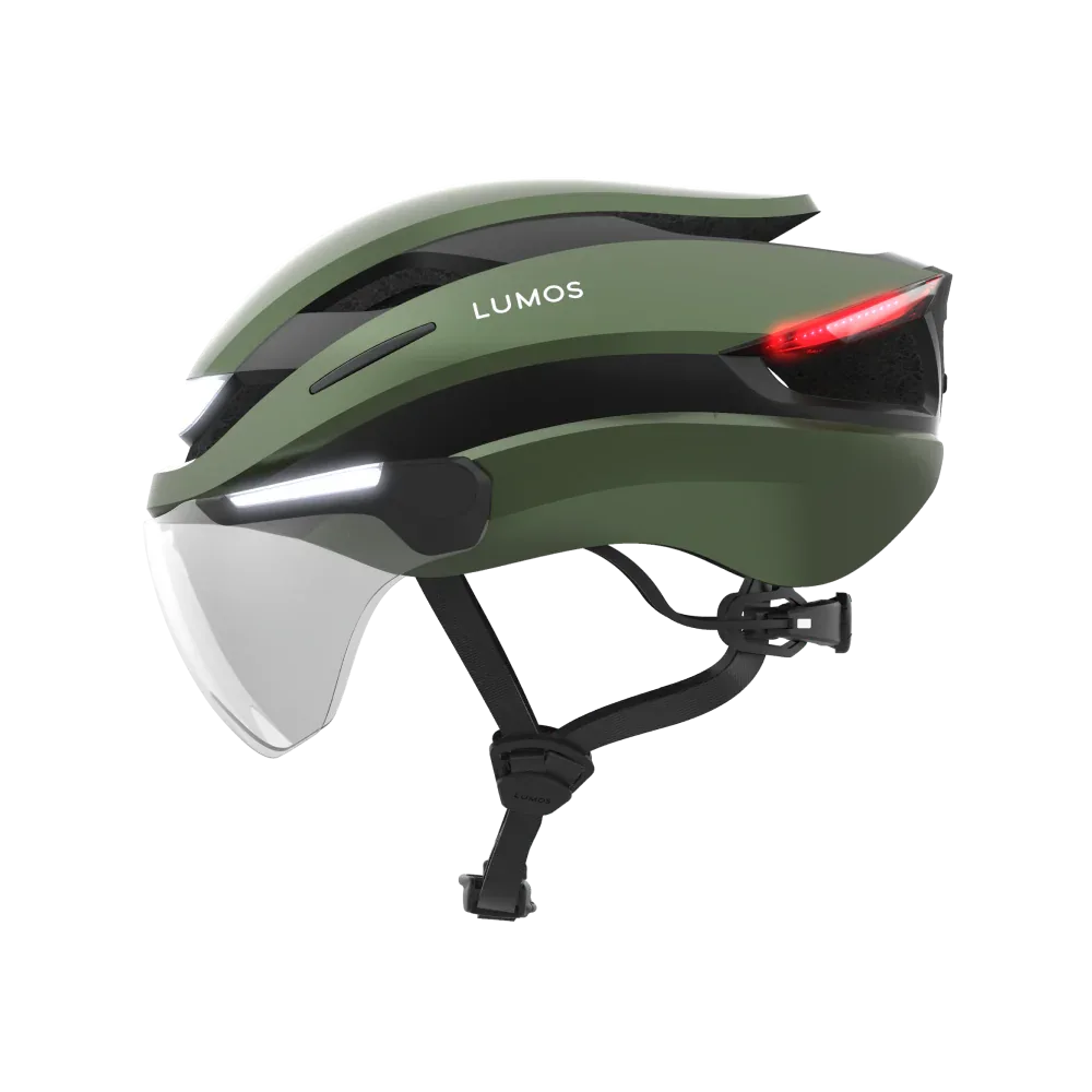 Lumos Ultra Smart Bike Helmet with Visor