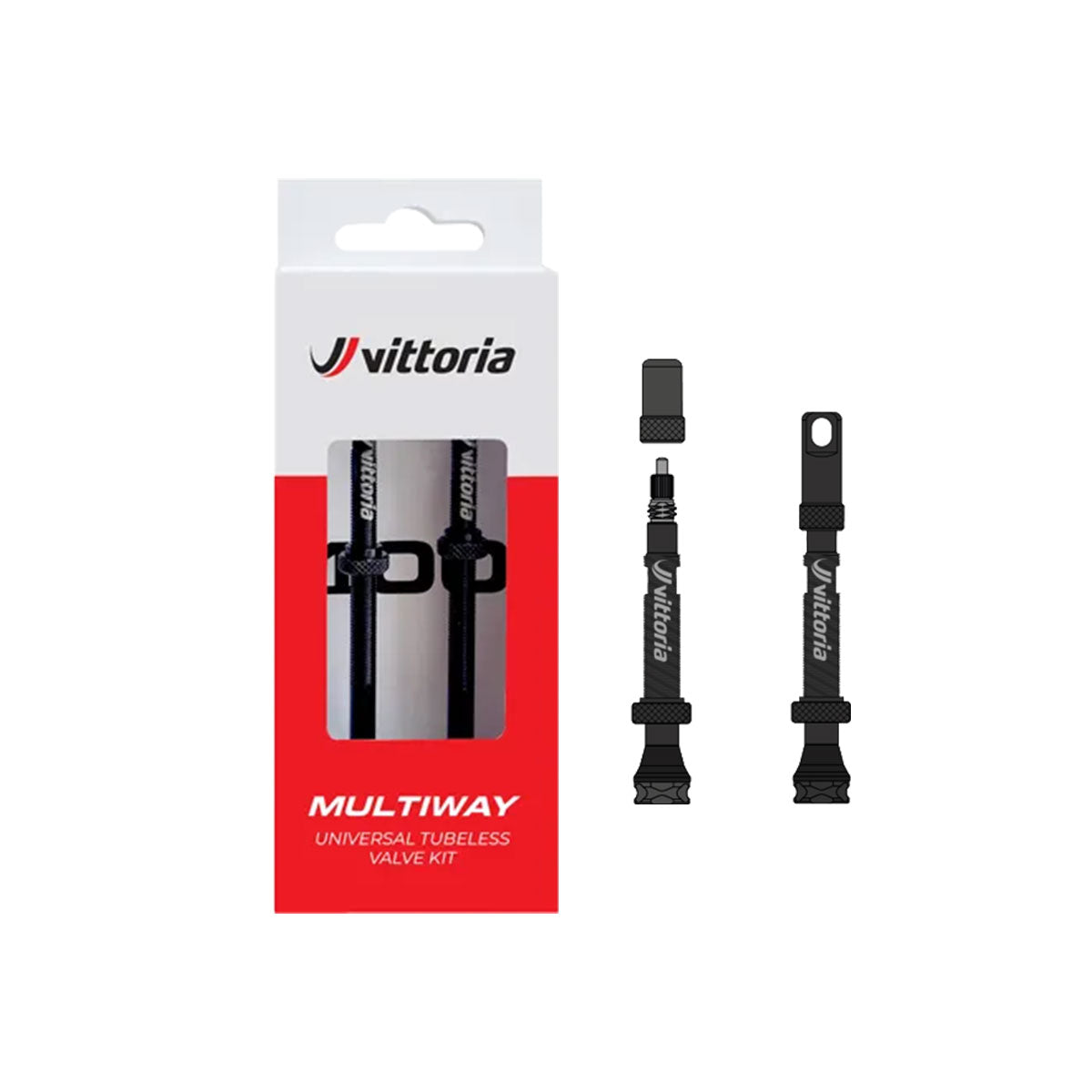 Vittoria Tubeless Multiway Valves 60mm