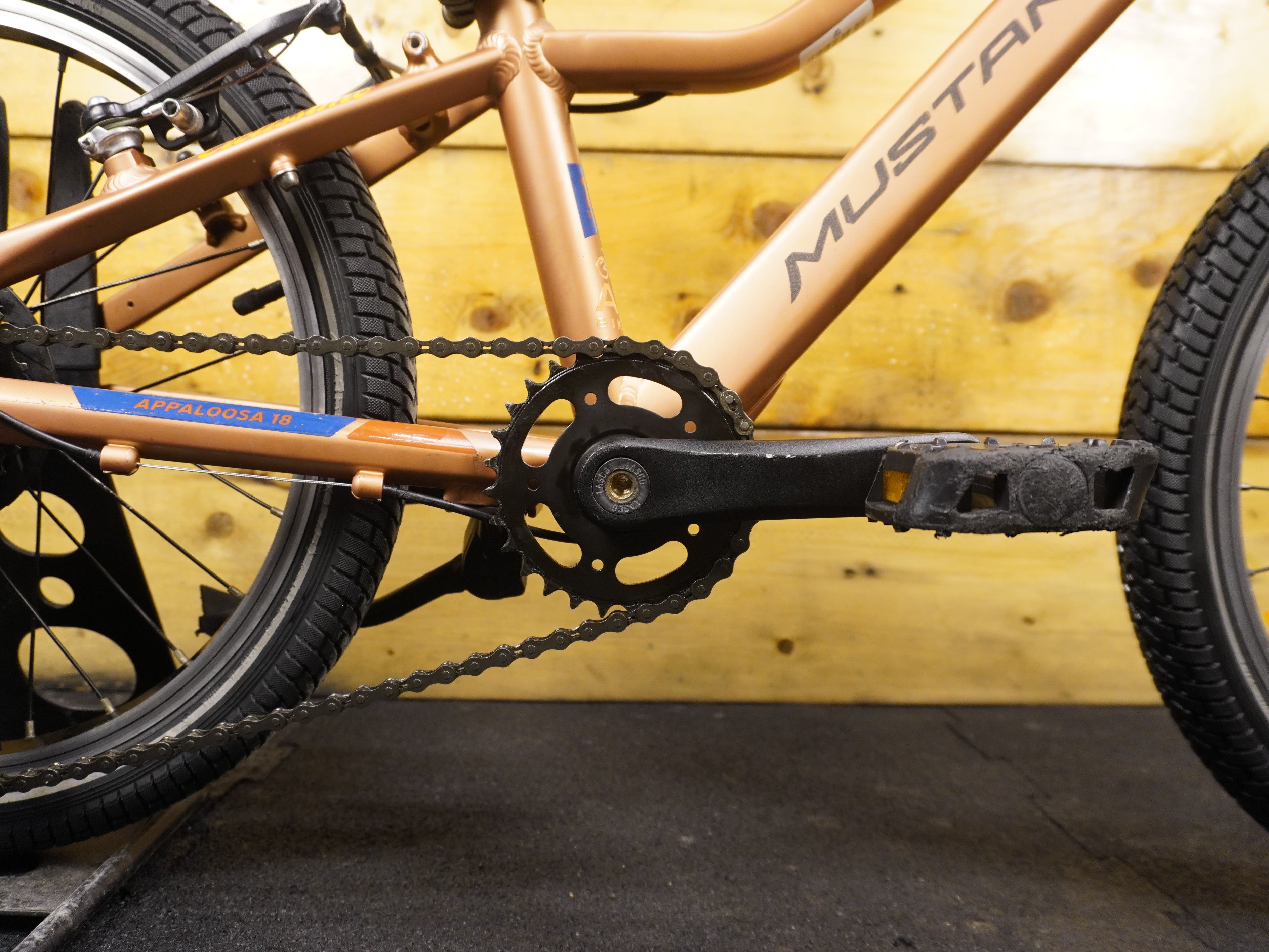 RENT Mustang Appaloosa 18 kids Bike