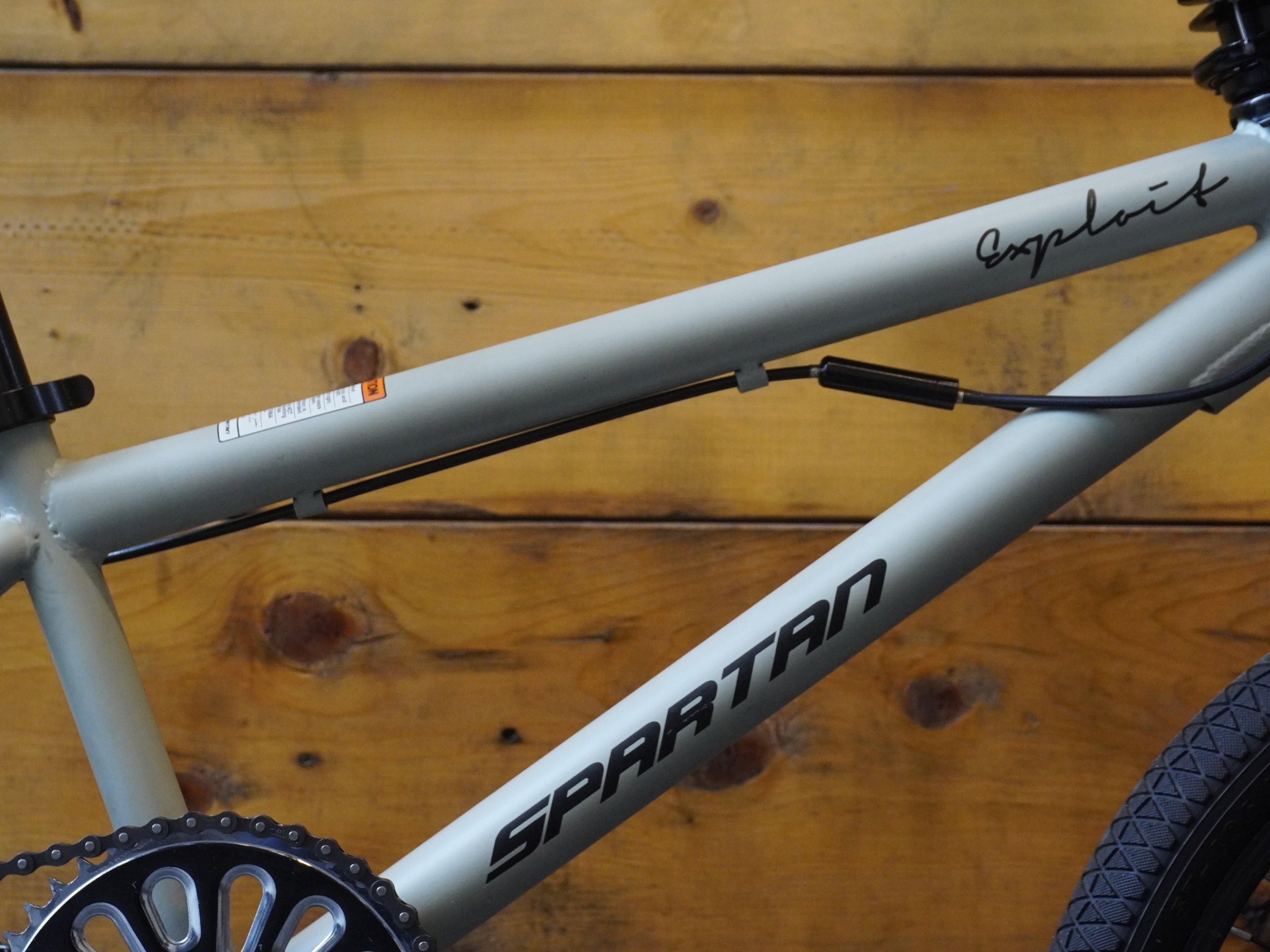 Spartan 20" Exploit Matte Grey Kids Bike