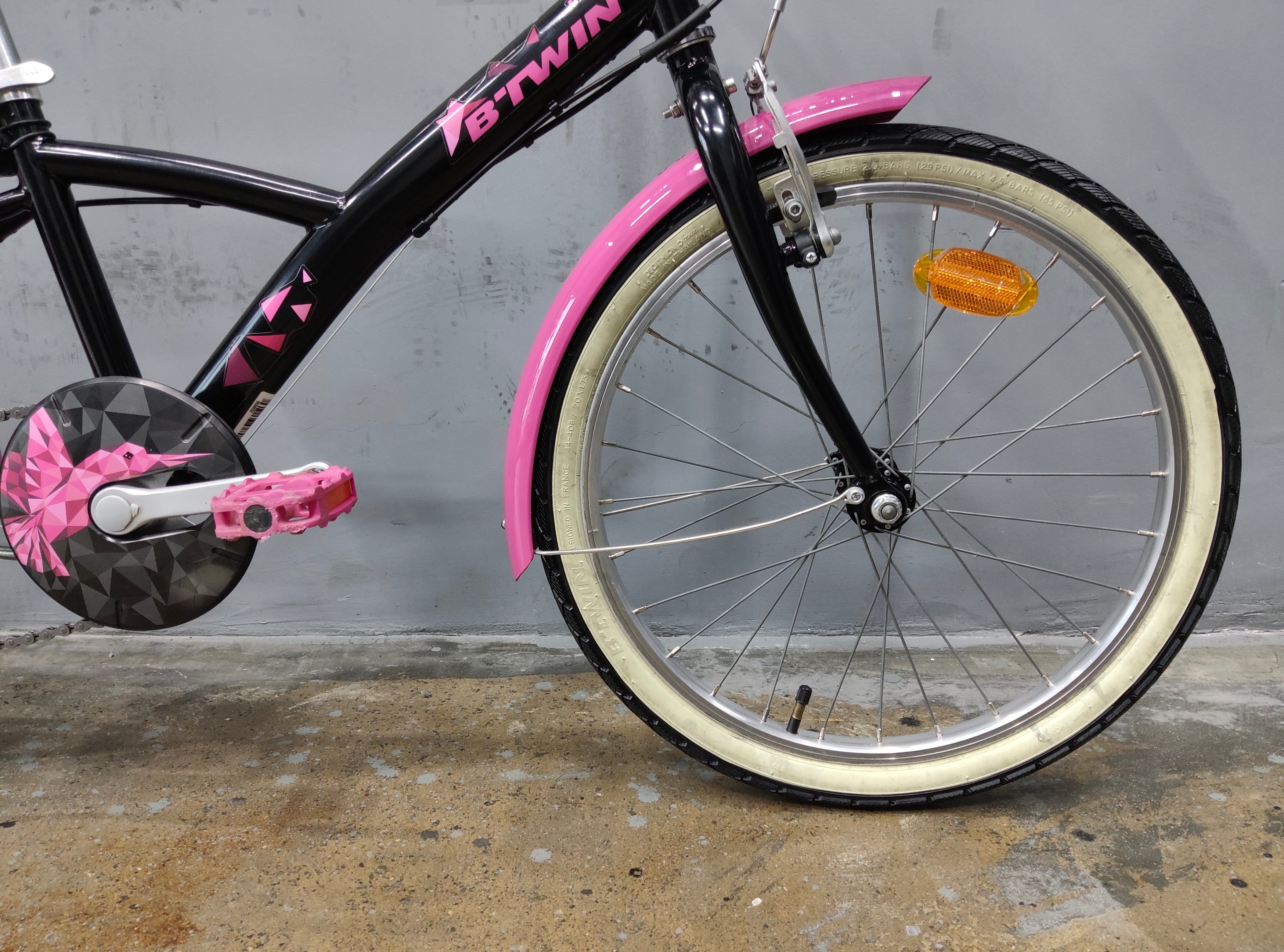 Velo btwin discount fille poply 500