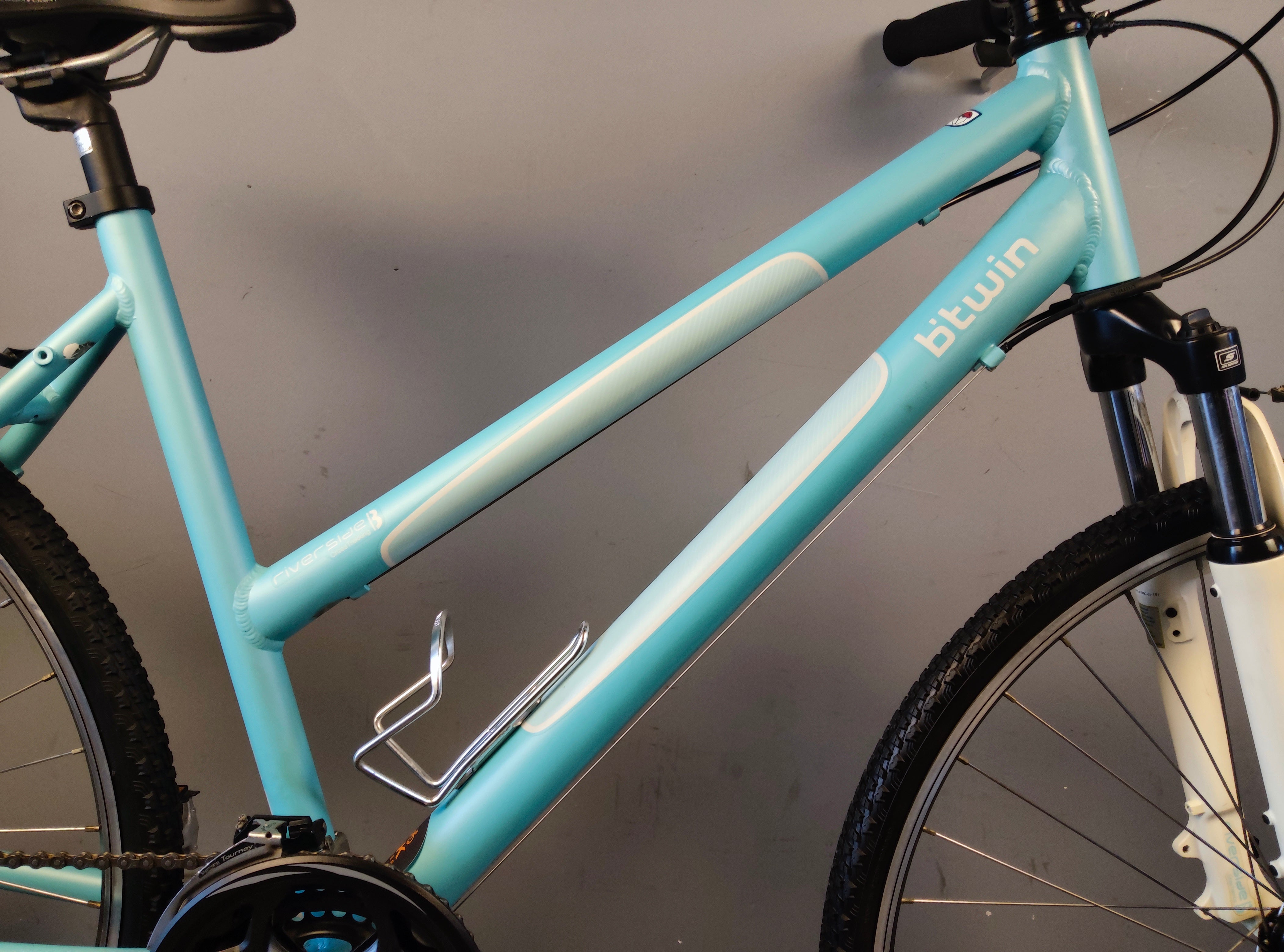 B'twin Riverside 3 Lady Hybrid Bike