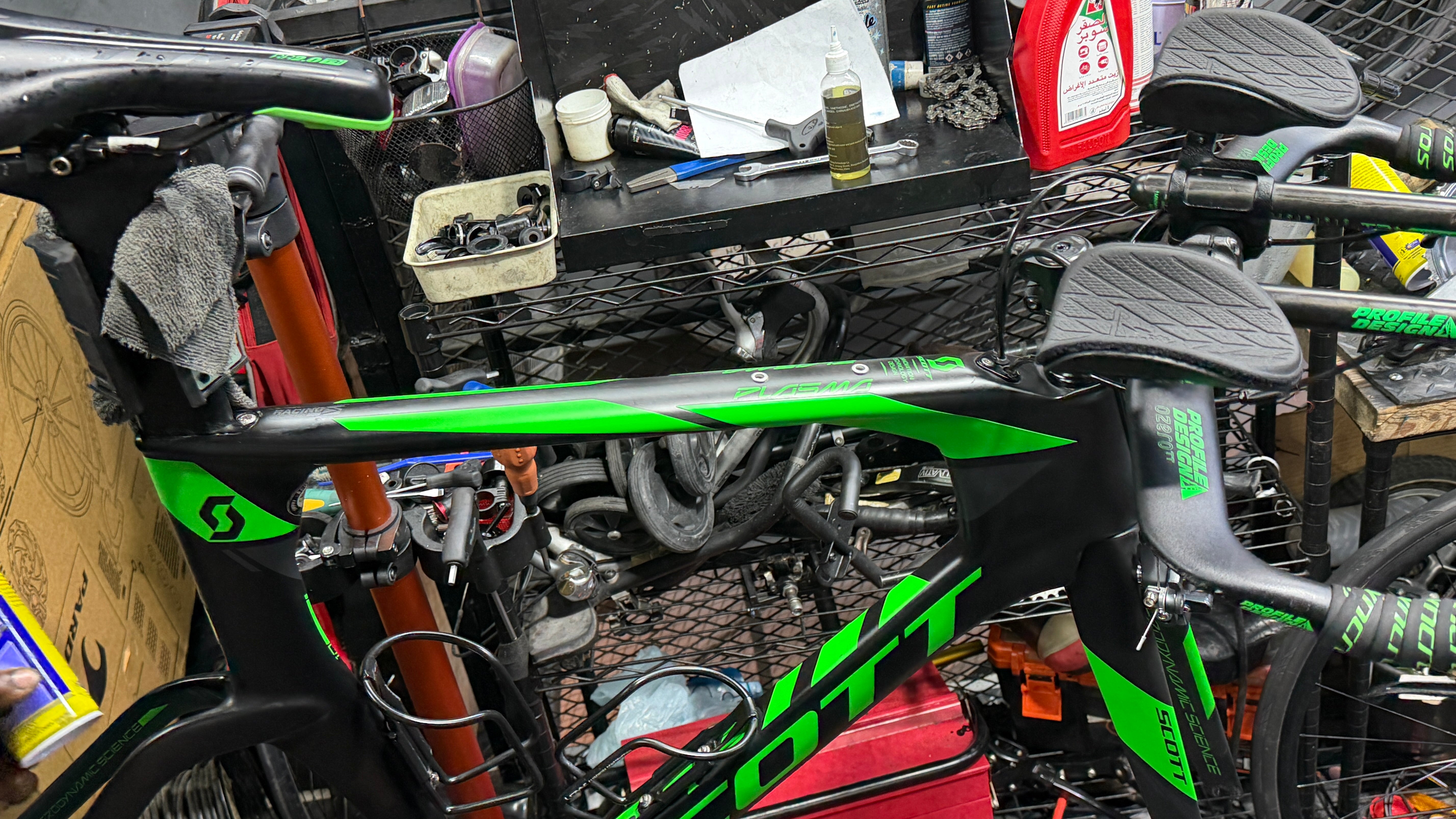 Scott plasma TT bike