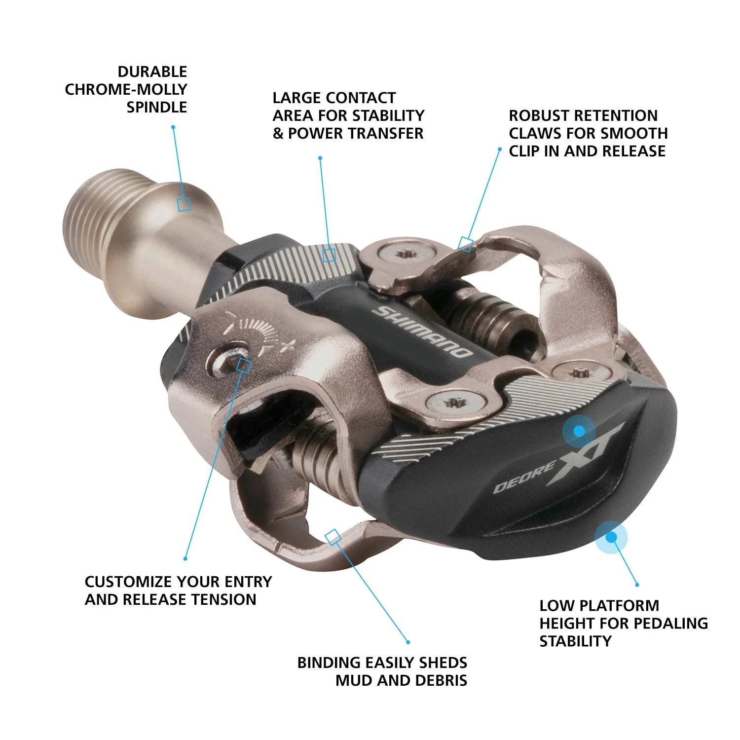 Shimano Deore XT PD-M8100 Pedals