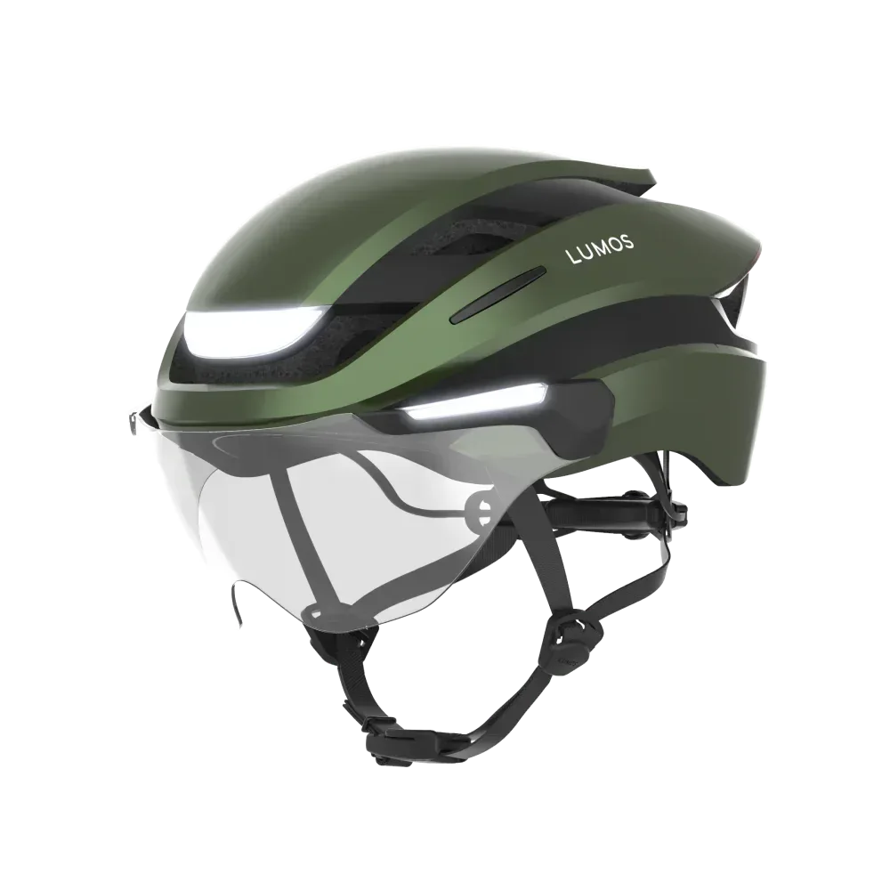 Lumos Ultra Smart Bike Helmet with Visor