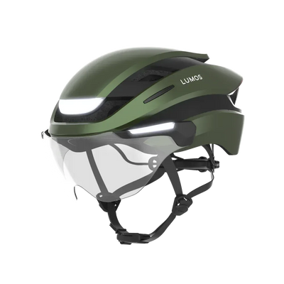 Lumos Ultra Smart Bike Helmet with Visor