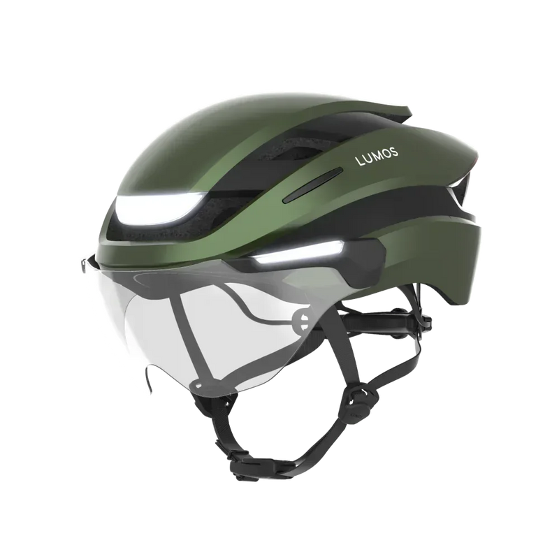 Lumos Ultra Smart Bike Helmet with Visor