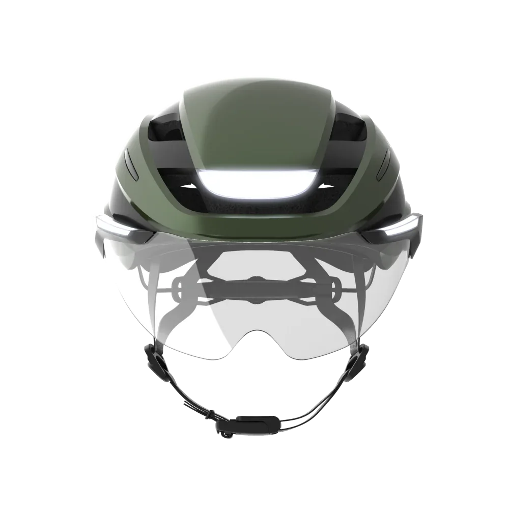 Lumos Ultra Smart Bike Helmet with Visor