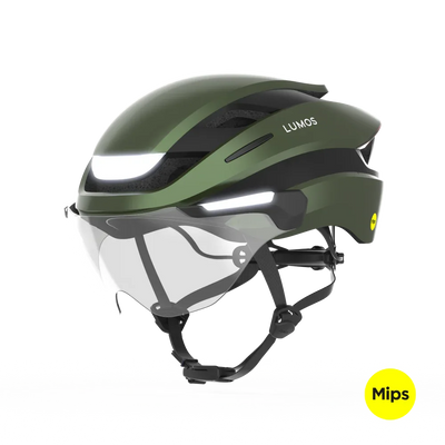 Lumos Ultra Smart Bike Helmet with Visor